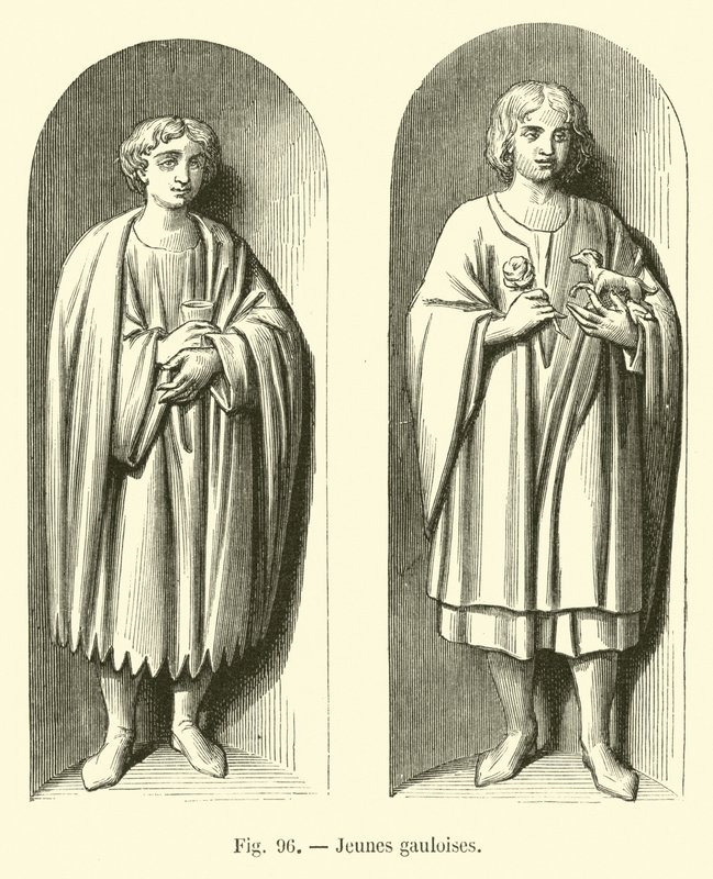 Junge Gallierinnen von French School
