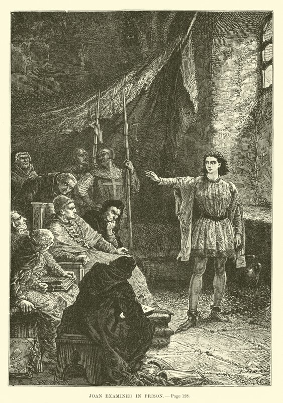 Johann im Gefängnis verhört von French School
