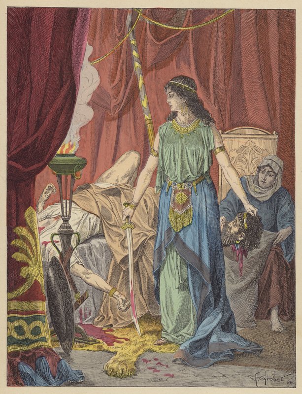 Judith und Holofernes von French School