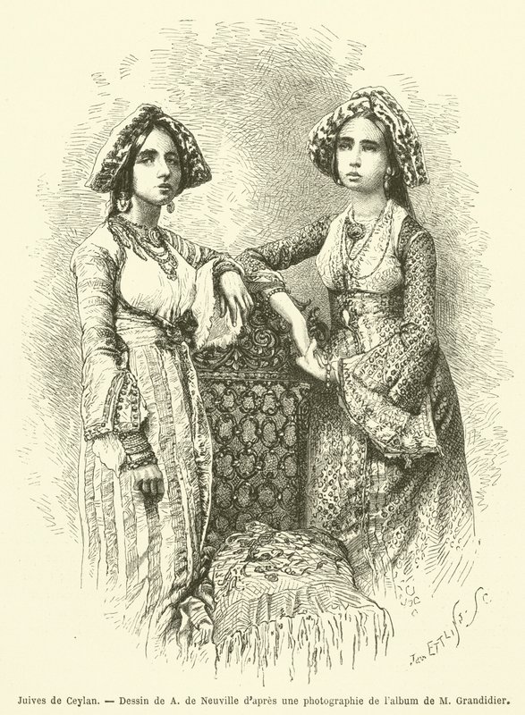Juden aus Ceylon von French School