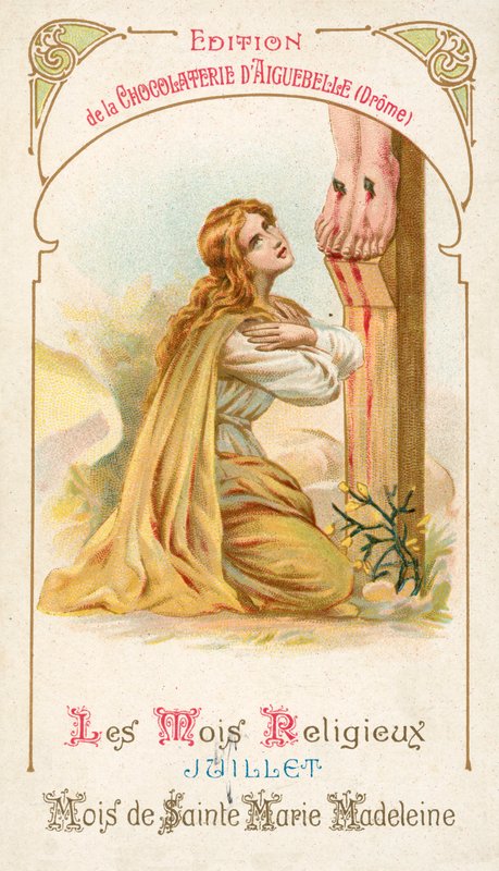 Juli, Monat der Heiligen Maria Magdalena von French School