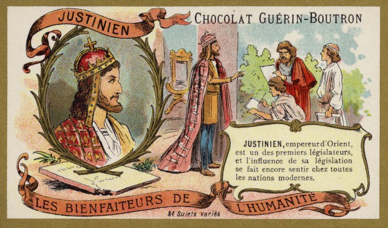 Justinian I., byzantinischer Kaiser von French School