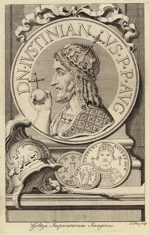 Justinian I. der Große von French School