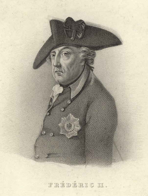 König Friedrich II. von Preußen von French School