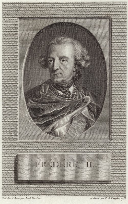 König Friedrich II. von Preußen von French School