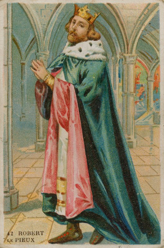 König Robert II., genannt der Fromme von French School