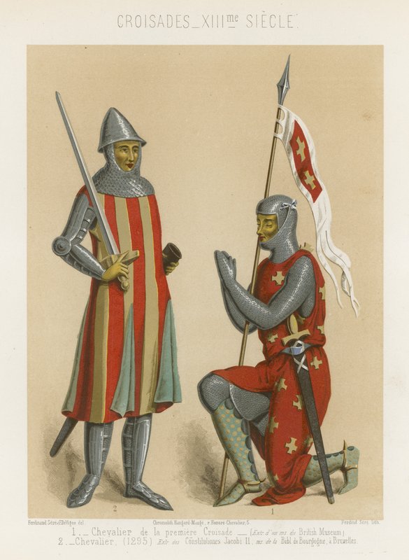 Ritter des Ersten Kreuzzugs von French School