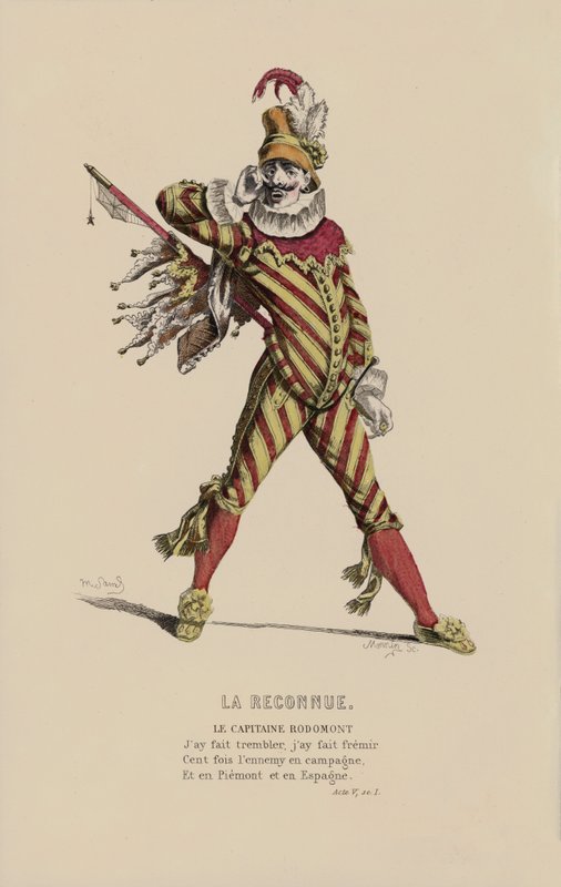 La Reconnue, Le Capitaine Rodomont von French School