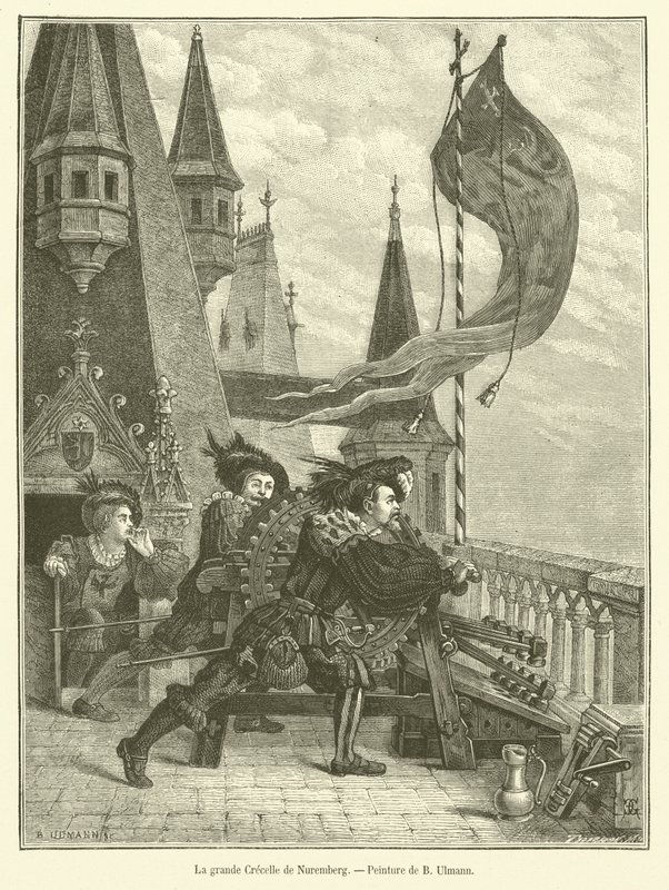 La grande Crecelle de Nuremberg von French School