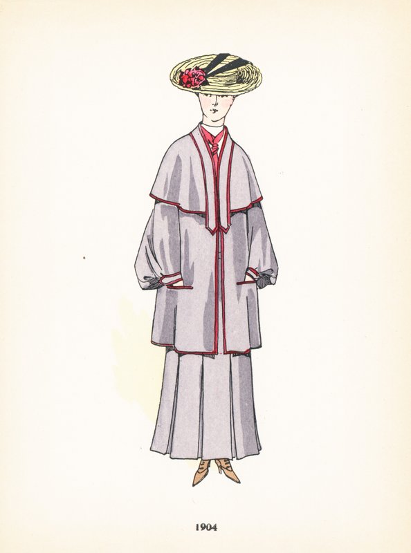 Damenmode, 1904 von French School