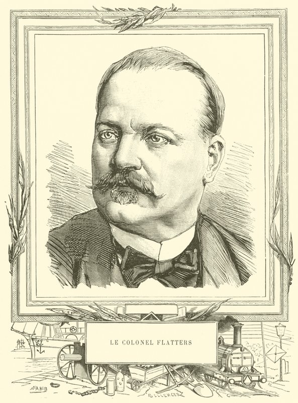 Le Colonel Flatters von French School