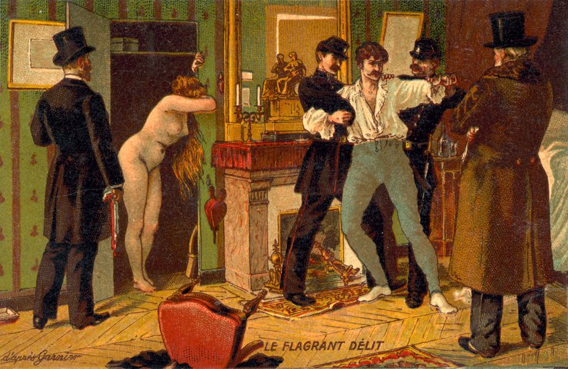 Le Flagrant Délit von French School