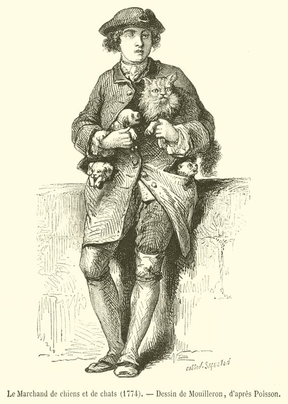 Der Hunde- und Katzenhändler von French School