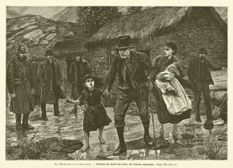 Das Martyrium Irlands von French School