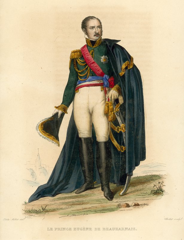 Prinz Eugen von Beauharnais von French School