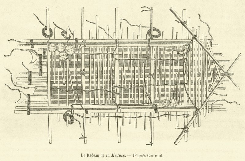 Das Floß der Medusa von French School