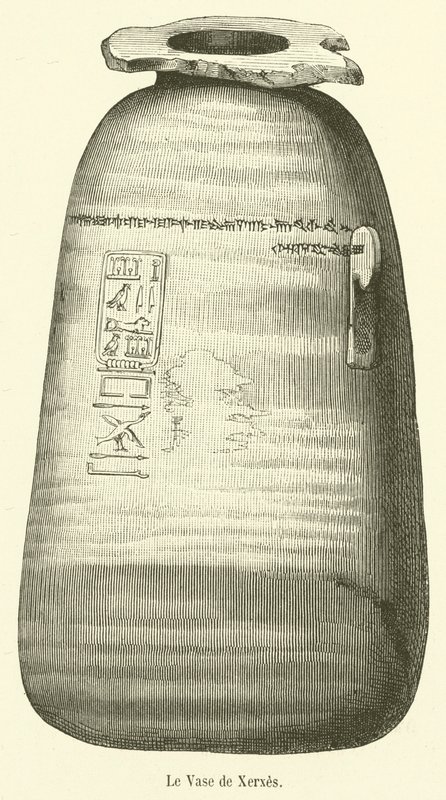 Die Vase von Xerxes von French School