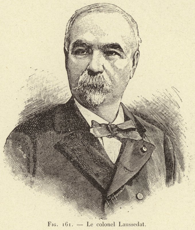 Oberst Laussedat (Gravur) von French School