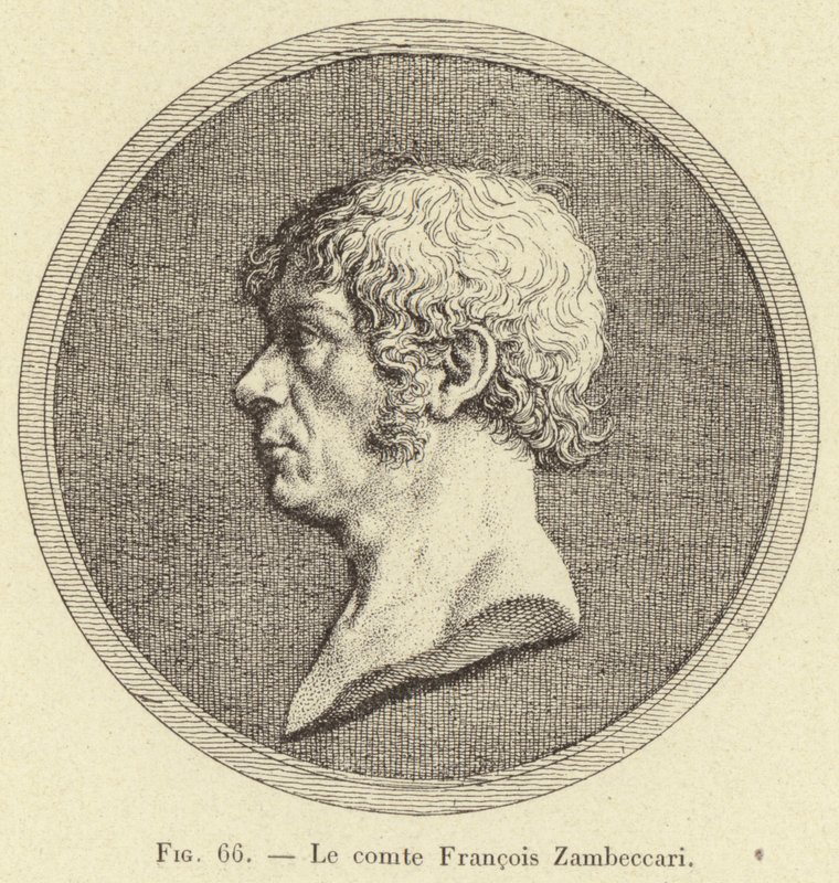 Graf Francois Zambeccari von French School