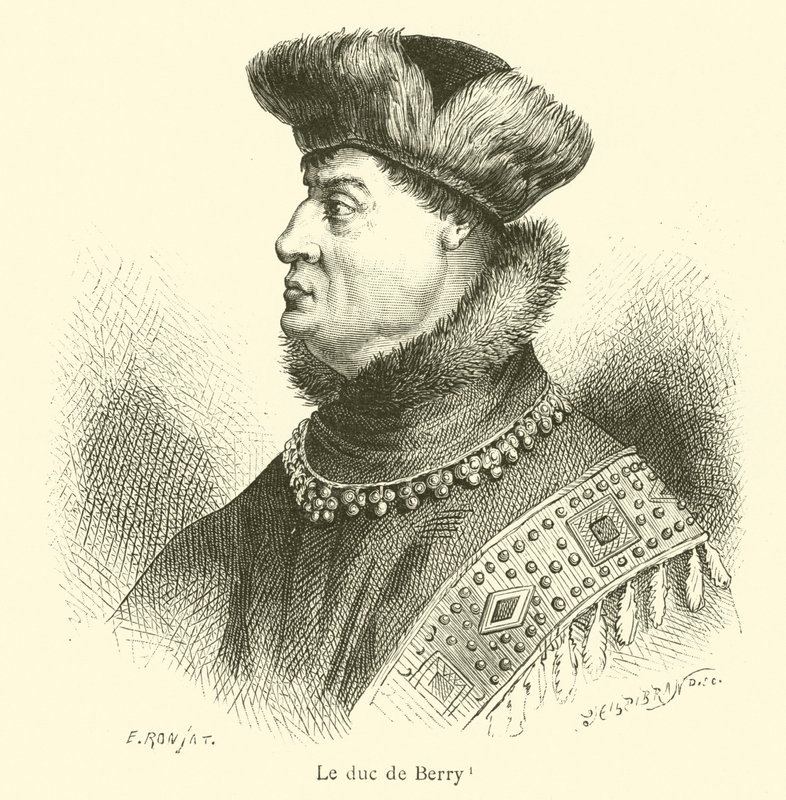 Der Herzog von Berry (Gravur) von French School