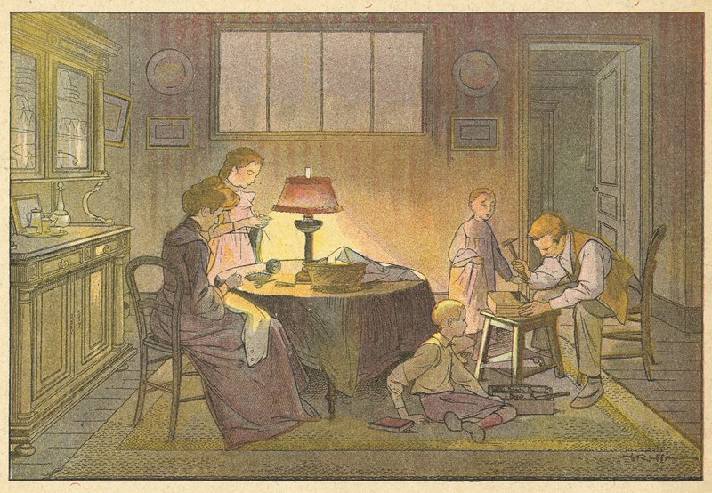 Le raccommodage von French School