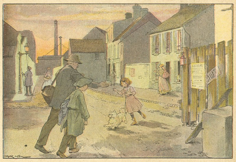 Die Rückkehr des Vaters von French School