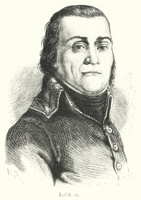 Lefebvre (Gravur) von French School