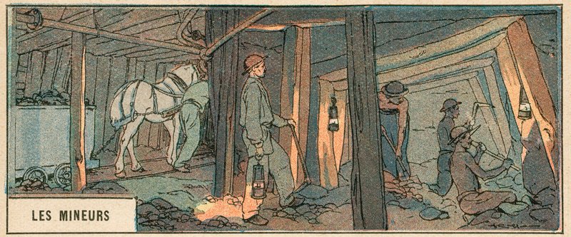 Die Bergleute von French School