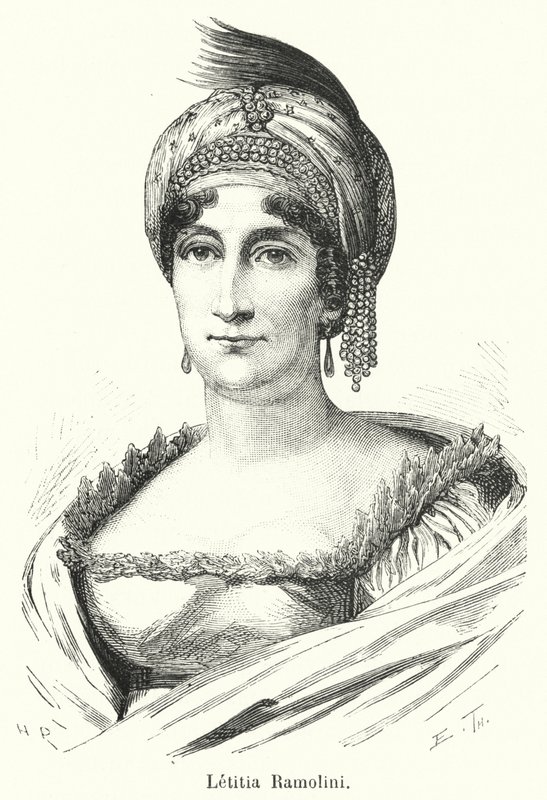 Letitia Ramolini (Gravur) von French School