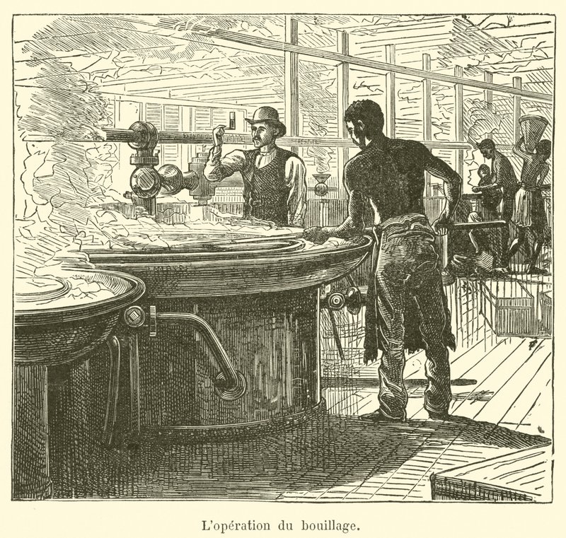 Der Kochvorgang von French School