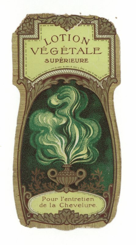 Lotion Vegetale Superieure Etikett von French School
