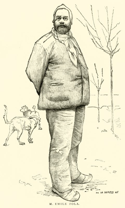 M Emile Zola von French School