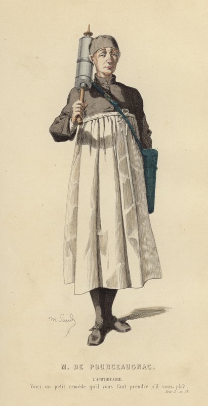 Herr von Pourceaugnac von French School