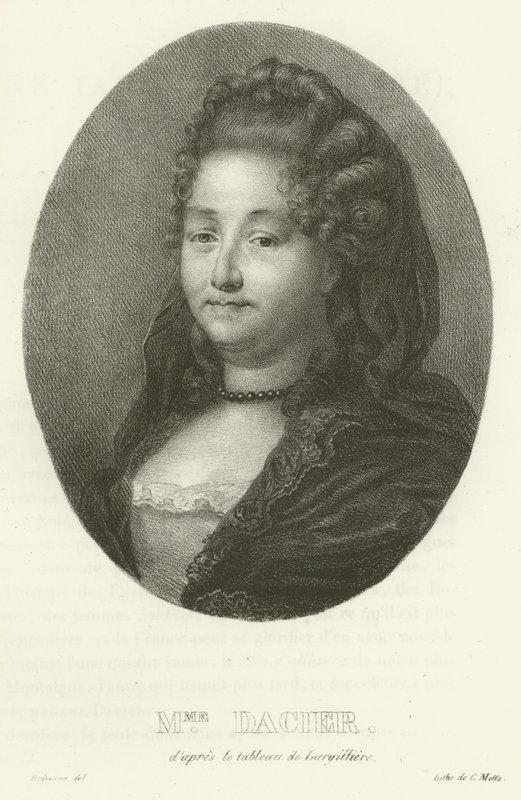 Madame Dacier von French School