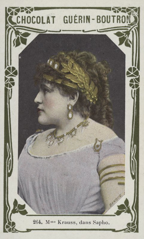 Madame Krauss in Sapho von French School