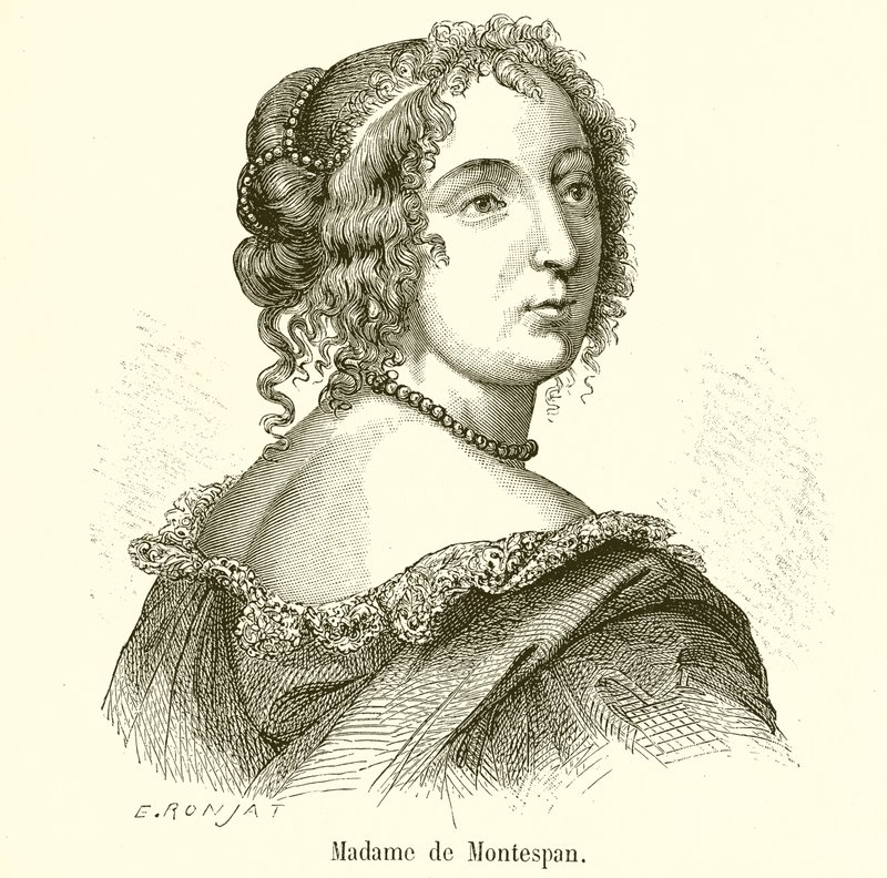 Madame de Montespan von French School