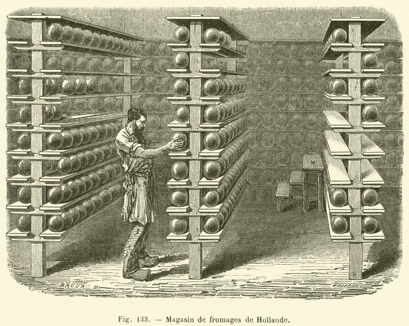 Käseladen in Holland von French School