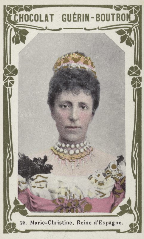 Maria Christina, Königin von Spanien von French School