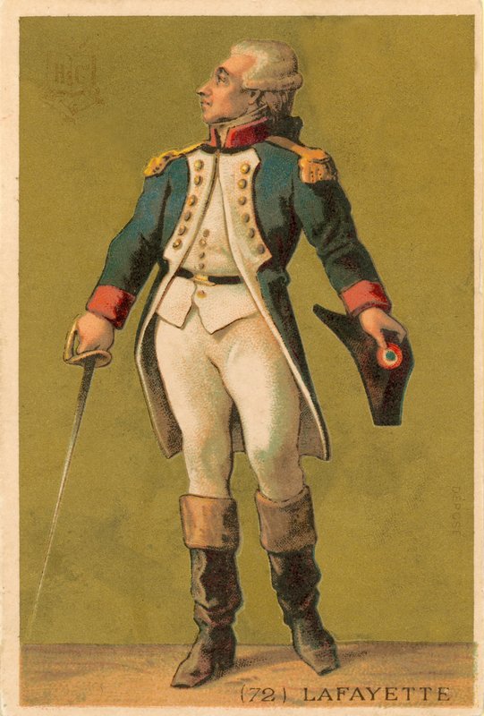 Marquis de Lafayette von French School