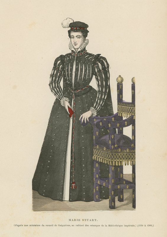 Maria Stuart, Königin der Schotten von French School