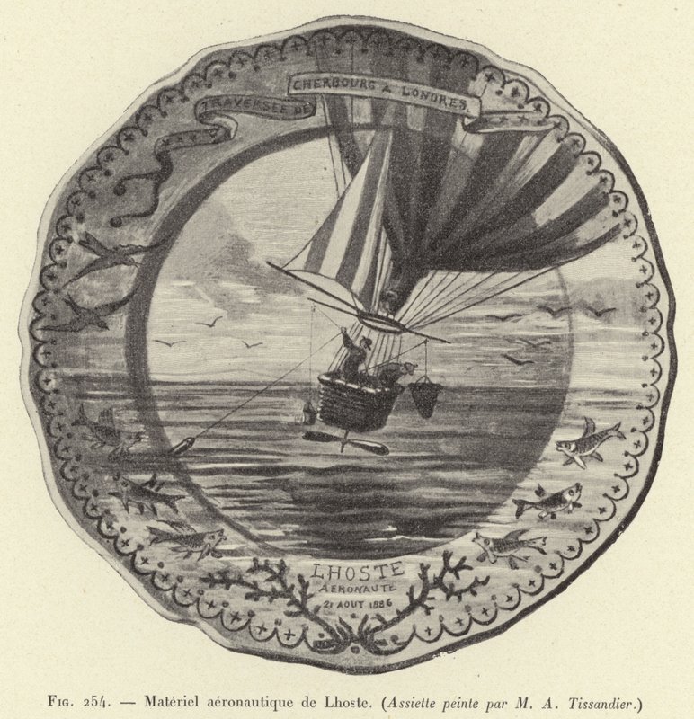 Aeronautisches Material von Lhoste von French School