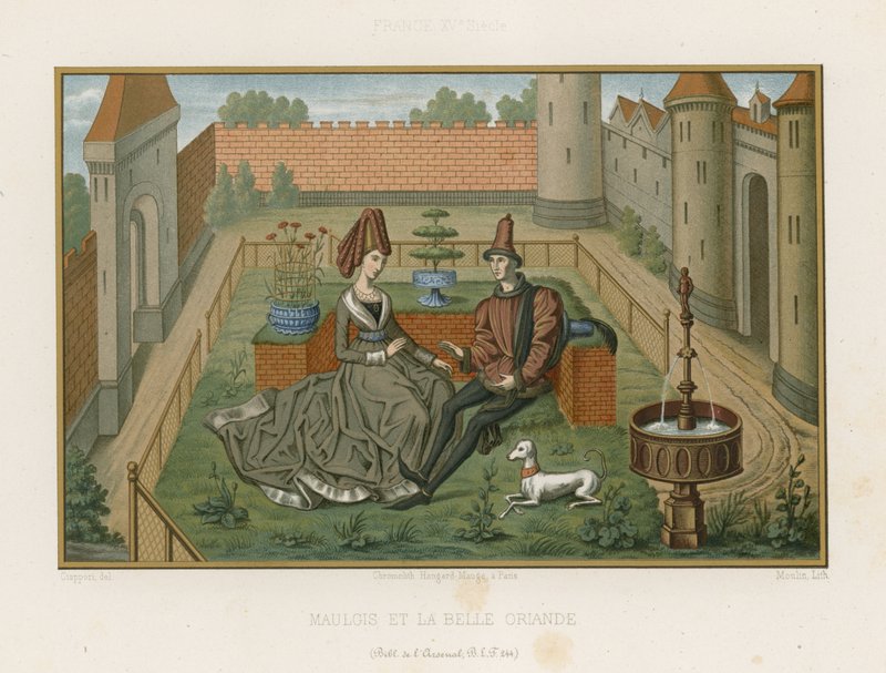 Maugris und Oriadne von French School