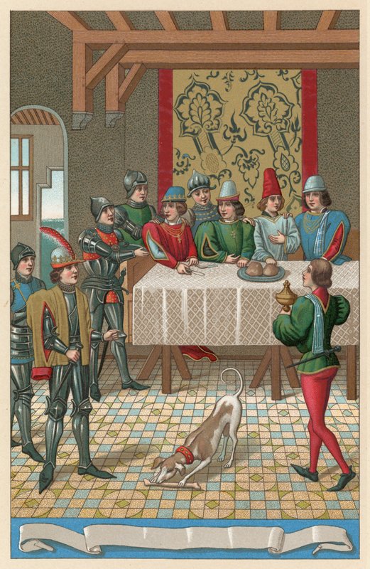 Kostüme des Mittelalters von French School
