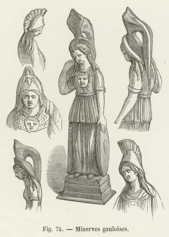 Gallische Minerven von French School