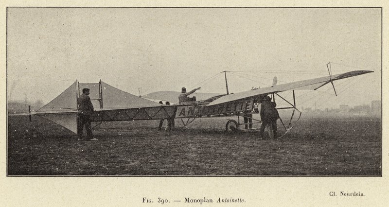 Monoplan Antoinette von French School