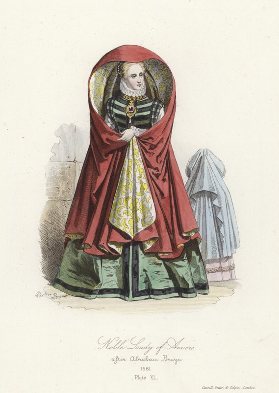 Adlige Dame von Antwerpen von French School