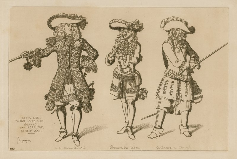 Offiziere von König Ludwig XIV. von French School