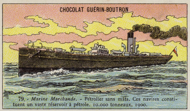 Öltanker, 1900 von French School