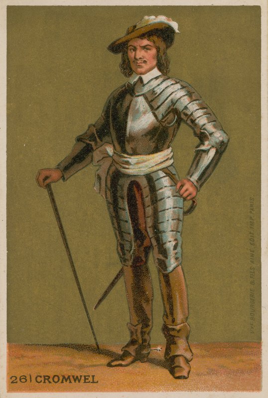 Oliver Cromwell von French School