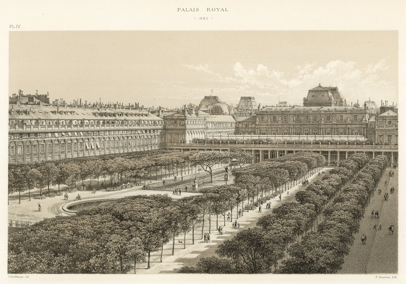 Palais Royal, 1880 von French School